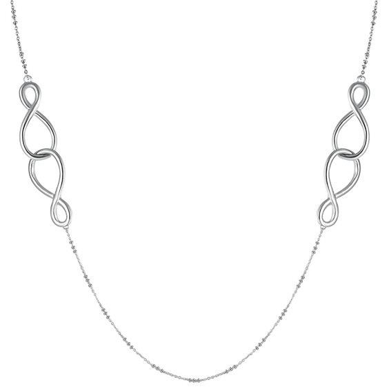 Halskette Brosway Dame Ribbon in Stahl Cristallo BBN19 - BBN19